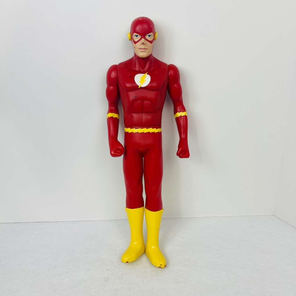 DC Comics The Flash Action Figure 12 Inch Justice League Red Yellow 1999 Good - Picture 6 of 10